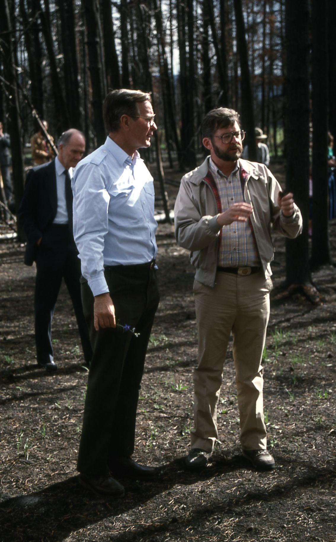 George Bush in Yellowstone